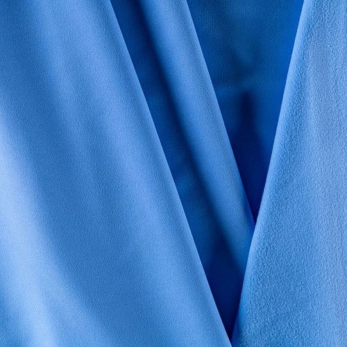 Лайкра утепленная К12-1174 фиолетово-синий однотонный