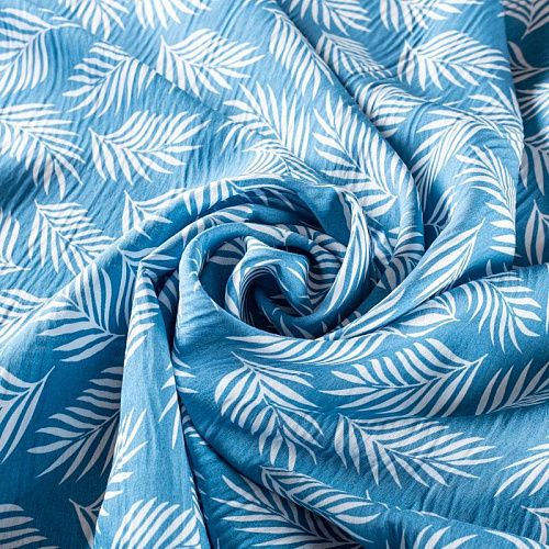 Тенсел 053-01270 голубой принтованный