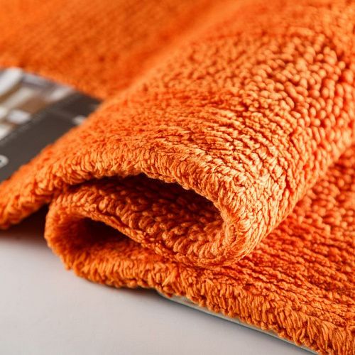 Коврик для ванной комнаты 60х100 см CAWO UNI 1000-323 оранжевый