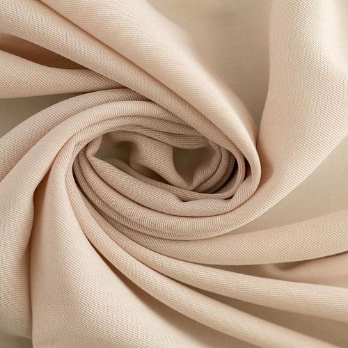 Ткань костюмная К36-113 пудровый однотонный