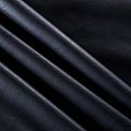 Экокожа на флисе 070-06559 черный однотонный
