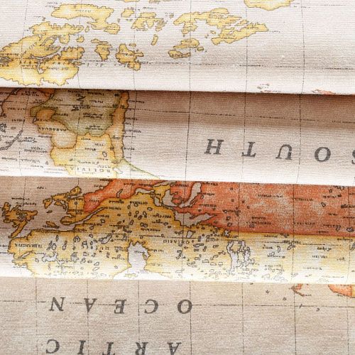 Ткань портьерная h-280 см 523-02-20 светло-бежевый принтованный