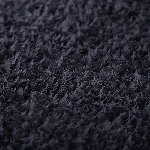 Сетка с объемной вышивкой 050-20040 черный