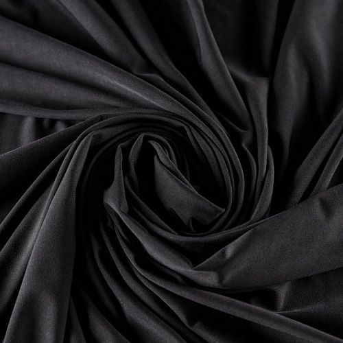 Лайкра "Кожа ангела" 005-01879 черный однотонный