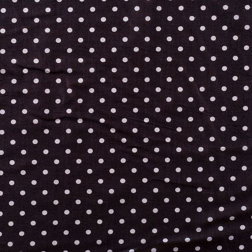 Батист 003-1022 черный принтованный