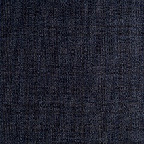 Ткань костюмная К32-101 сине-коричневый клетка