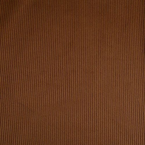 Вельвет стрейч 008-20777 рыже-коричневый однотонный
