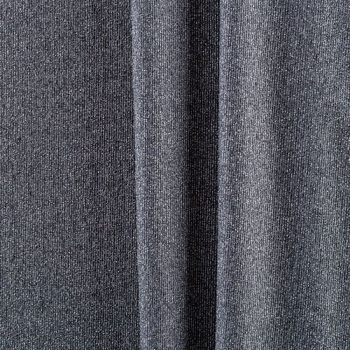 Трикотаж с люрексом 056-01168 серебристо-серый однотонный