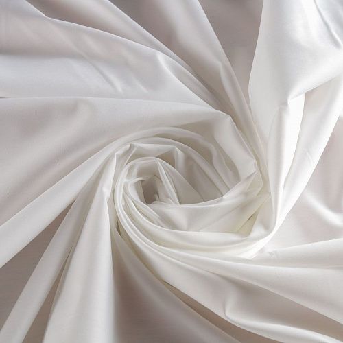 Ткань сорочечная К21-944 молочный однотонный