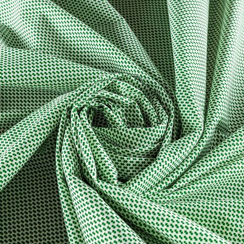 Хлопок К29-087 белый принтованный