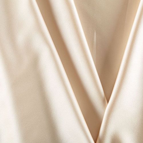 Сатин стрейч 001-02314 топленое молоко однотонный
