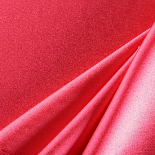 Кади креп-атлас 001-06618 французская малина однотонный