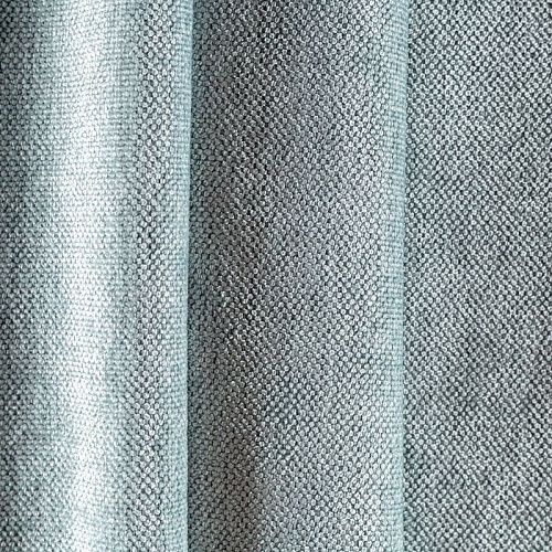 Ткань портьерная шенилл h-300 см 21-02-00077 серо-мятный однотонный