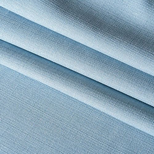 Ткань портьерная лен h-300 см 05-02-11501 разбеленный голубой однотонный