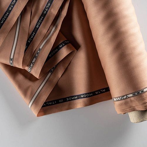 Ткань костюмная К36-172 медный однотонный