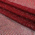 Сетка со стразами Swarovski 050-20875 вишневый
