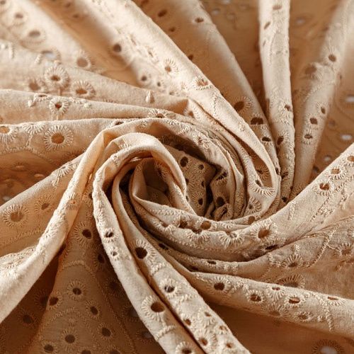 Шитье 067-08448 ореховый крем однотонный