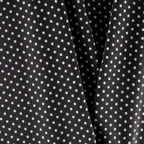 Вискоза "Лоренцо" К33-184 черный принтованный