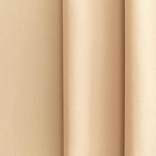 Ткань костюмная К33-417 сливочный однотонный