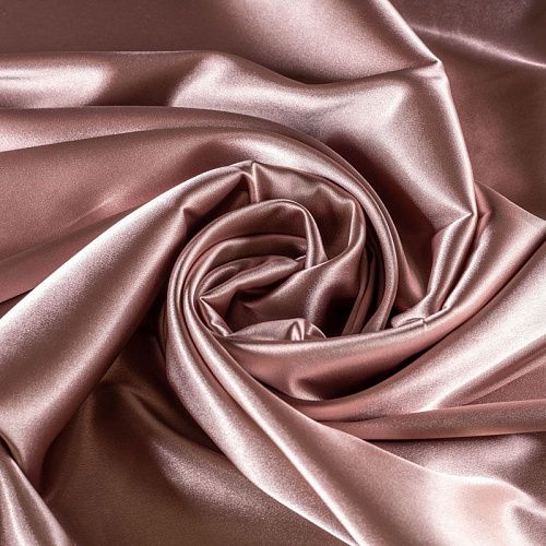 Креп-сатин К33-768 какао однотонный