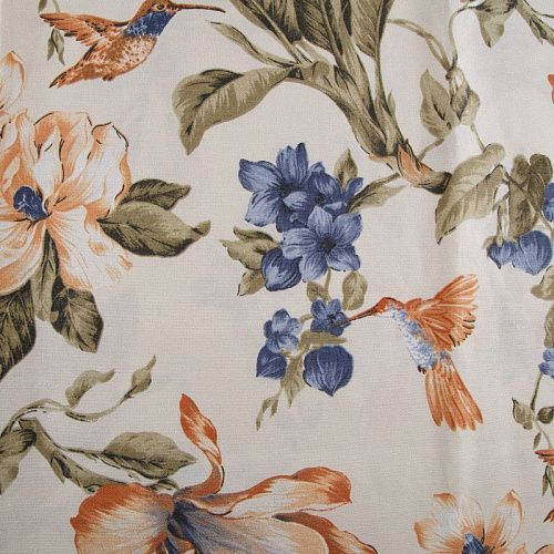 Ткань с водо- и грязеотталкивающей пропиткой 22-02-14693 молочный принтованный