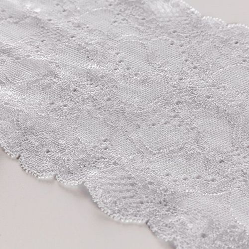 Кружево эластичное 130 мм Ф01-0005 нежно-лавандовый 