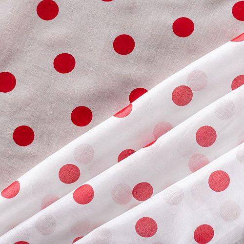 Батист 003-00885 белый принтованный