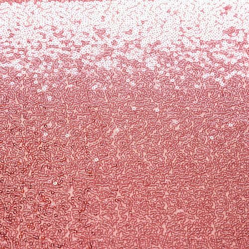 Пайетки на сетке 055-02821 кораллово-розовый однотонный