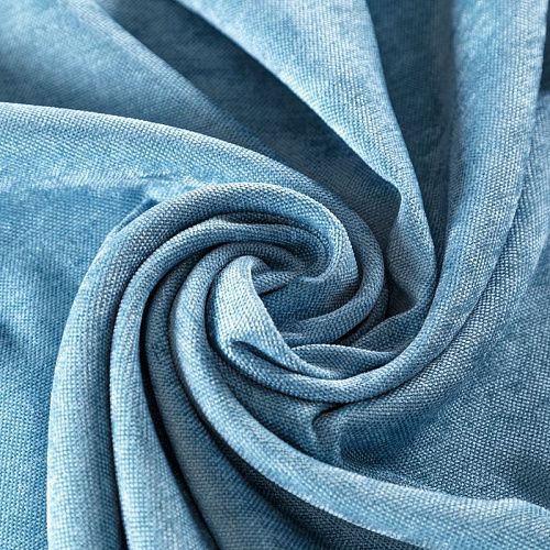 Ткань портьерная шенилл h-290 см 21-02-00081 магия мяты однотонный