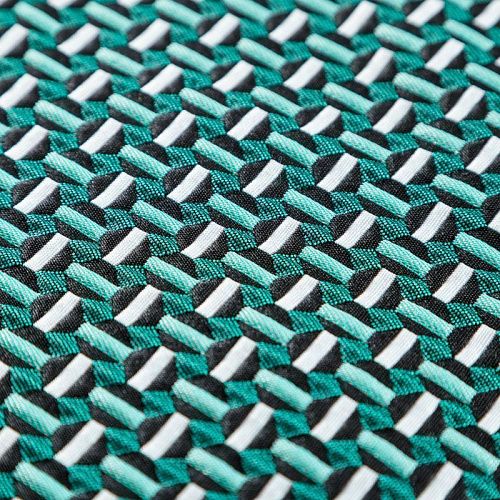 Жаккард 017-03032 бело-зеленый