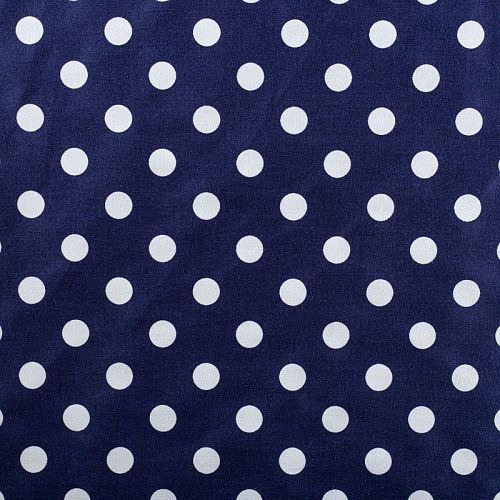 Коттон 063-00996 темно-синий принтованный