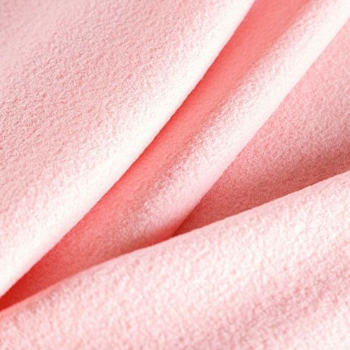 Букле 006-06423 теплый розовый однотонный