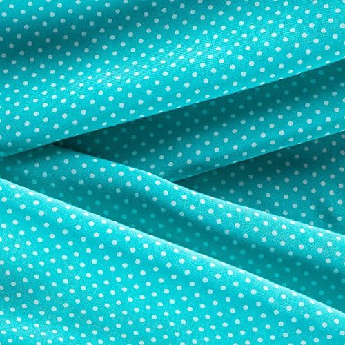 Вискоза 009-00981 мятно-бирюзовый принтованный