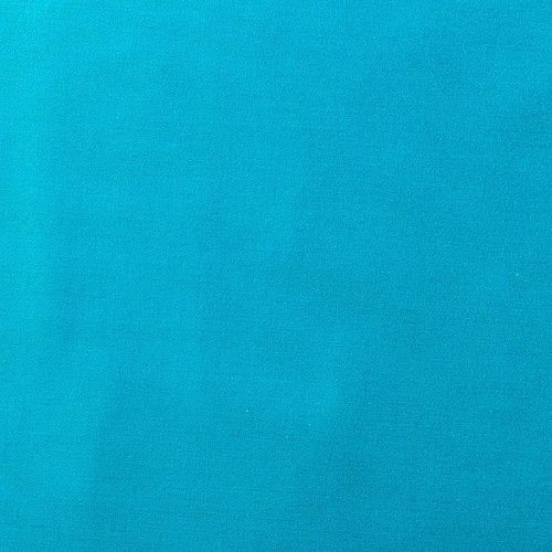 Сатин-коттон 063-01155 лазурно-голубой однотонный