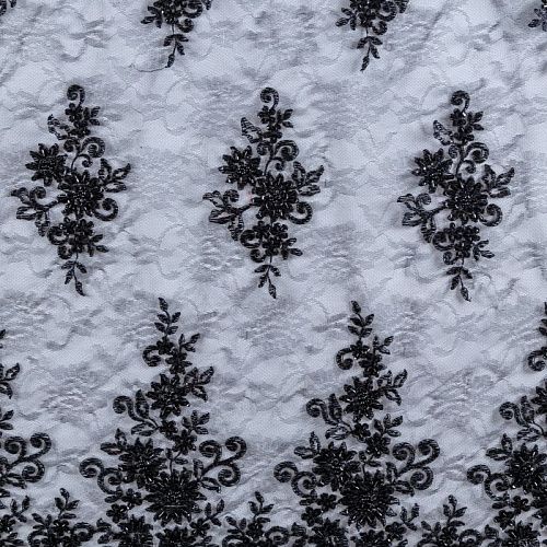 Гипюр 012-10389 черный