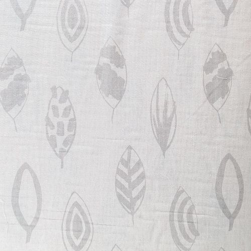 Тюль 05-01-02605 белый принтованный