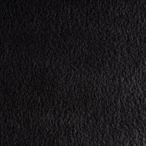Флис К33-439 черный однотонный