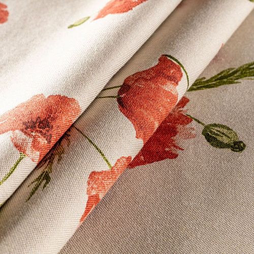 Ткань портьерная Н-280 см Т449-02-13 песочный принтованный