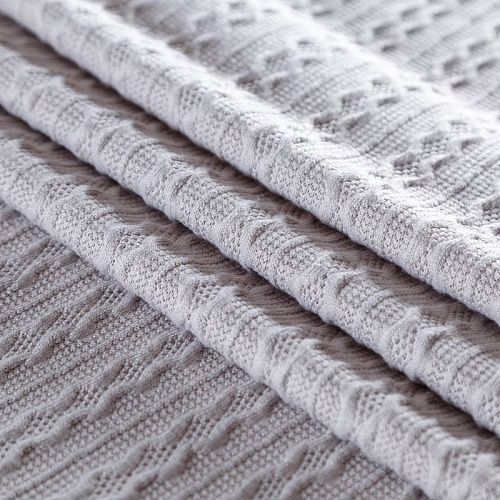 Трикотаж вязаный 056-10237 светло-серый