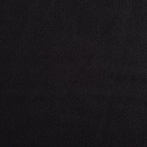 Трикотаж утепленный 056-05664 черный однотонный