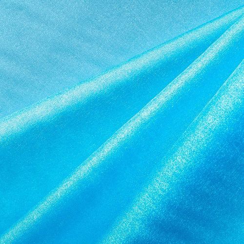 Органза К33-374 лазурно-голубой однотонный
