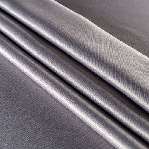 Ткань портьерная блэкаут h-295 см 10-02-00497 серый однотонный