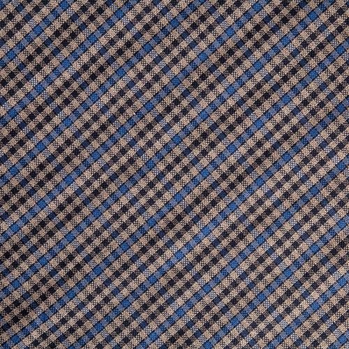 Ткань костюмная 1120-341-025-0039 серо-бежевый принтованный