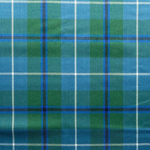 Ткань костюмная К13-060 зеленый принтованный