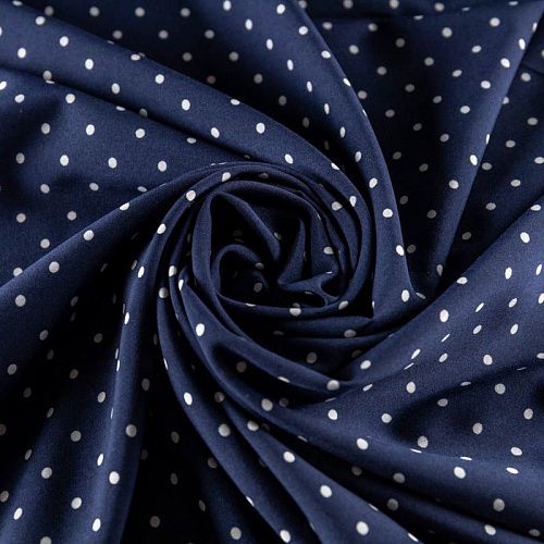 Вискоза "Лоренцо" К33-258 синий принтованный