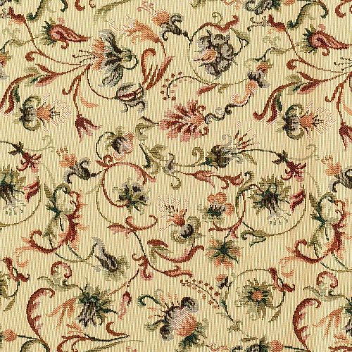 Гобелен гостиный 513-02-15 песочный фантазийные цветы