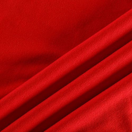 Футер с начесом 062-03168 темно-красный однотонный