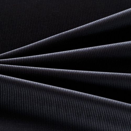 Вельвет 008-05770 черный однотонный