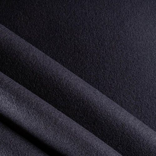 Ткань пальтовая К31-187 темно-синий однотонный