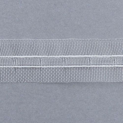 Лента драпировочная 101-2360M регулируемая прозрачная